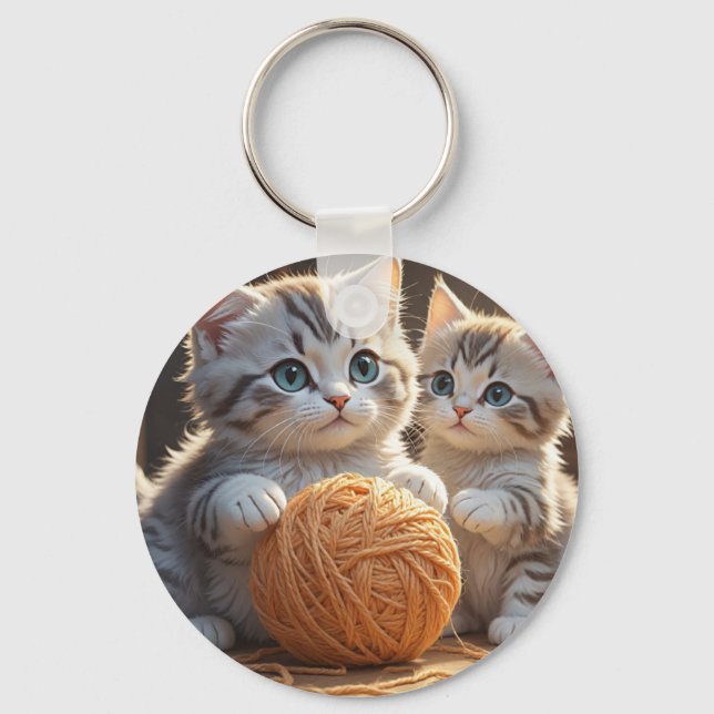 Chaveiro Gato Cinto (Frente)