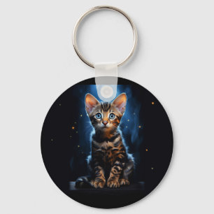 Chaveiro Gato de Bengala