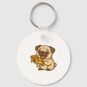 Chaveiro Gato de cãozinho bonitão de pizzaria