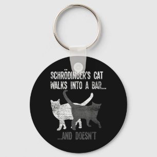 Chaveiro Gato de Schrodinger entra em um bar e não