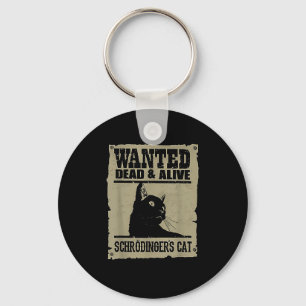 Chaveiro Gato De Schrodingers Vivos E Mortos