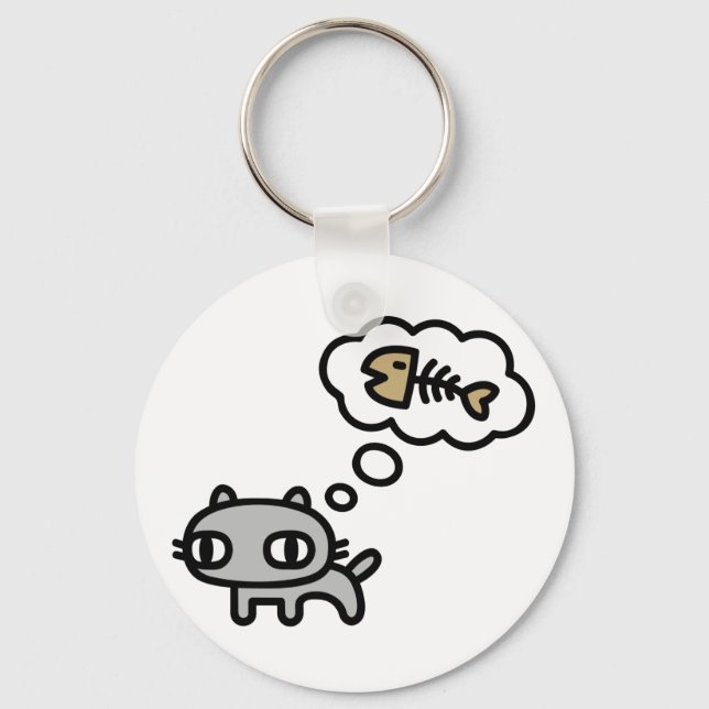Chaveiro Gato de Sonho (Frente)
