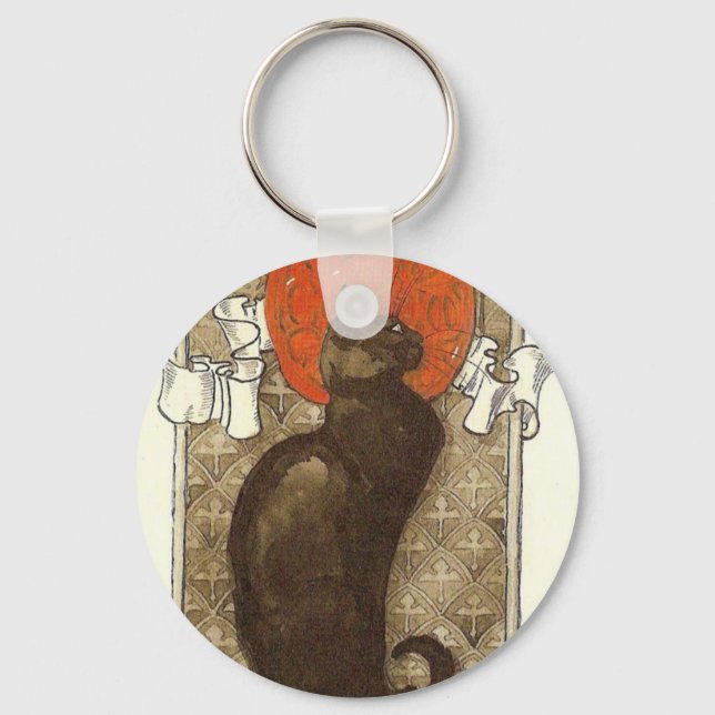 Chaveiro Gato de Steinlein - Art Nouveau (Frente)