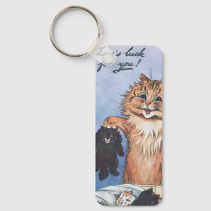 Chaveiro Gato e Gatinhos, Louis Wain