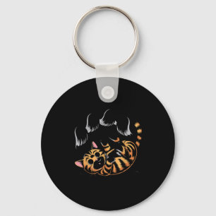 Chaveiro Gato Fantasma Meme Engraçado Halloween Soky Kitty 