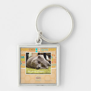 Chaveiro Gato feliz, fora de feliz