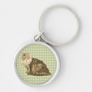 Chaveiro gato florestal norueguês