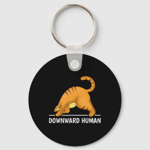 Chaveiro Gato Humano para Baixo