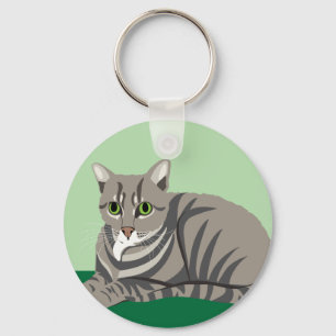Chaveiro Gato Listrado