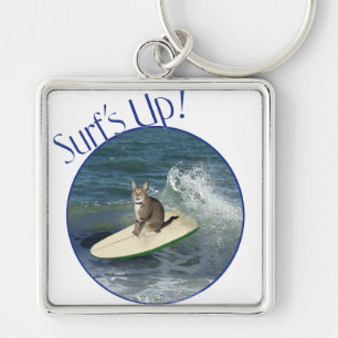 Chaveiro Gato Listrado Surf's Up!