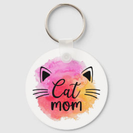 Chaveiro Gato mãe, cara de gato bonitinho