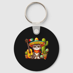 Chaveiro Gato Mexicano Cinco De Maio Gatinho Vamos Festa Vi