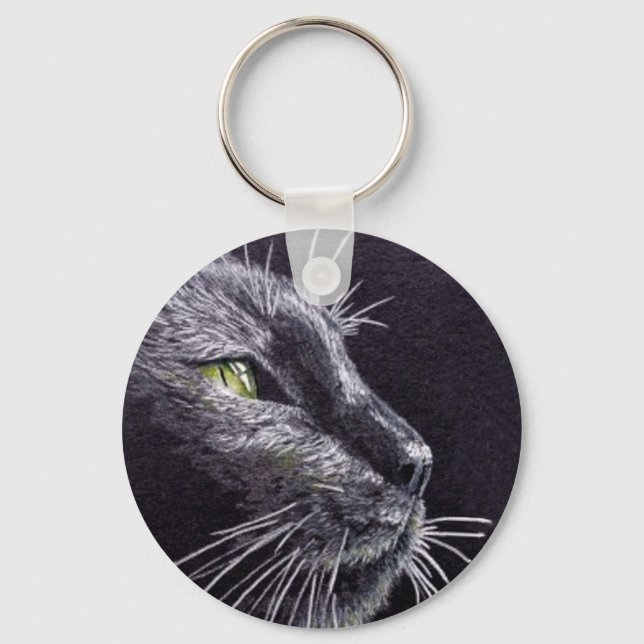 Chaveiro Gato Negro (Frente)
