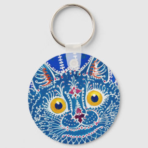 Chaveiro Gato no estilo gótico, Louis Wain