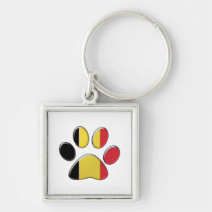 Chaveiro Gato patriótico belga