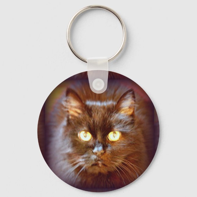 Chaveiro gato preto (Frente)