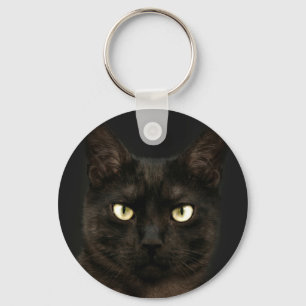 Chaveiro Gato preto assustador