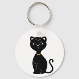 Chaveiro Gato Preto Fofo