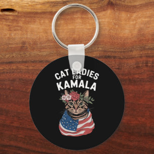 Chaveiro Gato Senhoras Para A Eleição De Lady Harris De Kam