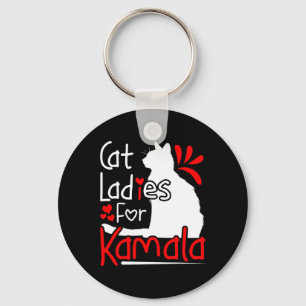 Chaveiro Gato-Senhoras Para O Gráfico De Kamala Silhouette