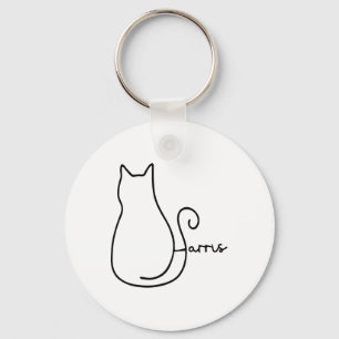 Chaveiro Gato Silhouette Harris Kamala, Mulheres de Gatos S