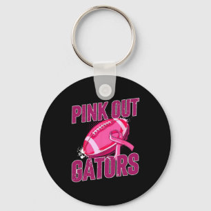 Chaveiro Gators Pink Out Football Tackers Breast Cancer