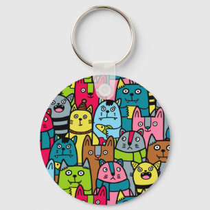 Chaveiro Gatos e gatinhos