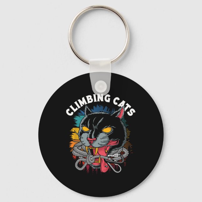 Chaveiro Gatos Escaladores Blocos Escalada em Rocha Escalad (Frente)