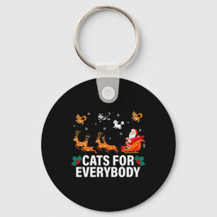 Chaveiro Gatos Para Todo Mundo Brincadeira De Natal Xmas Mu