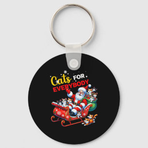 Chaveiro Gatos Para Todos O Natal Gato Divertido Natal Mulh