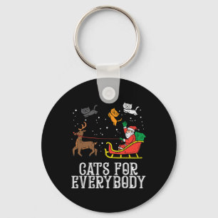 Chaveiro Gatos Para Todos Os Casos De Natal Gato Engraçado