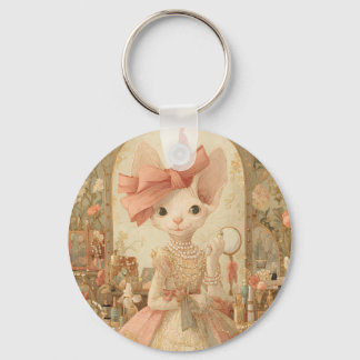 Chaveiro Gatos – Retrato Artístico de Gato Vitoriano - MIss