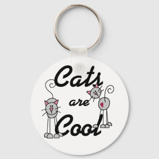 Chaveiro Gatos são Camisetas Legal e presentes