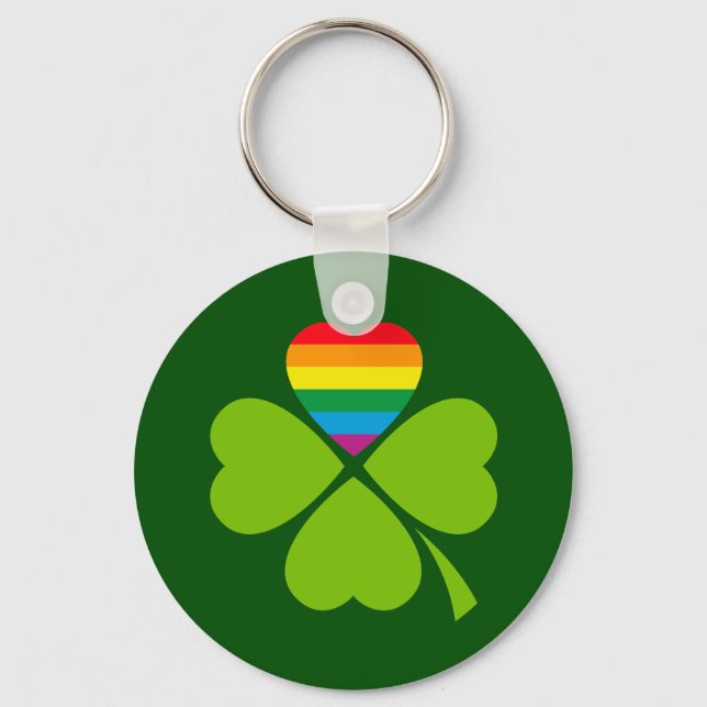Chaveiro Gay Lucky Clover (Frente)