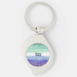 Chaveiro Gay pride flag key ring