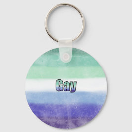 Chaveiro Gay pride flag key ring