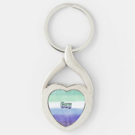 Chaveiro Gay pride flag key ring