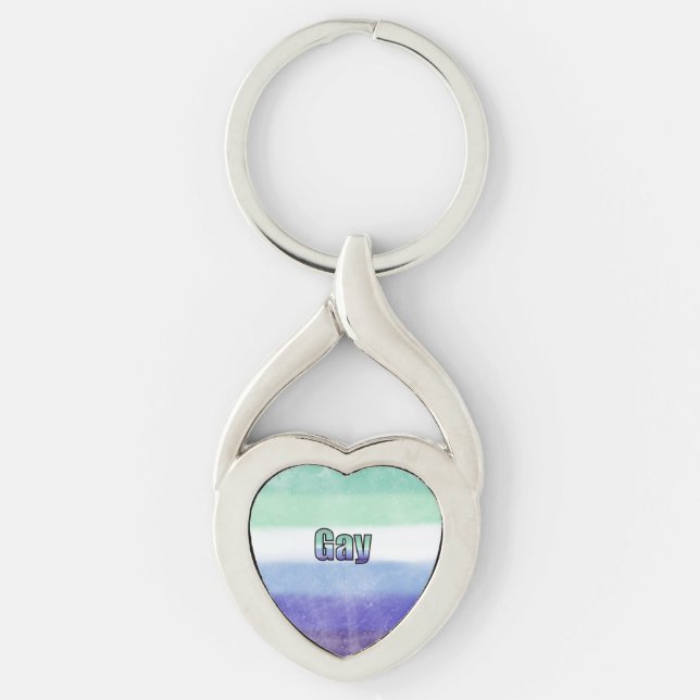 Chaveiro Gay pride flag key ring (Frente)