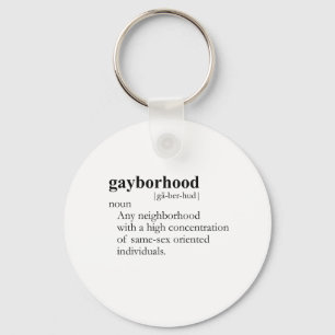 Chaveiro GAYBORHOOD (definição)