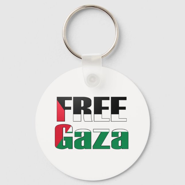 Chaveiro Gaza Livre (Frente)