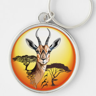 Chaveiro Gazelle African Antelope Wild Animal