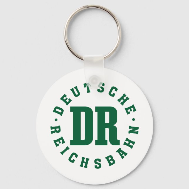 Chaveiro GDR, DDR Railway/- Reichsbahn Alemão Sign (Frente)