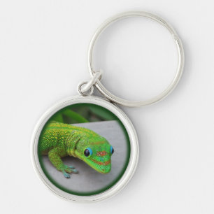Chaveiro Gecko do Dia da Pó Dourado - Audiência e Gecko