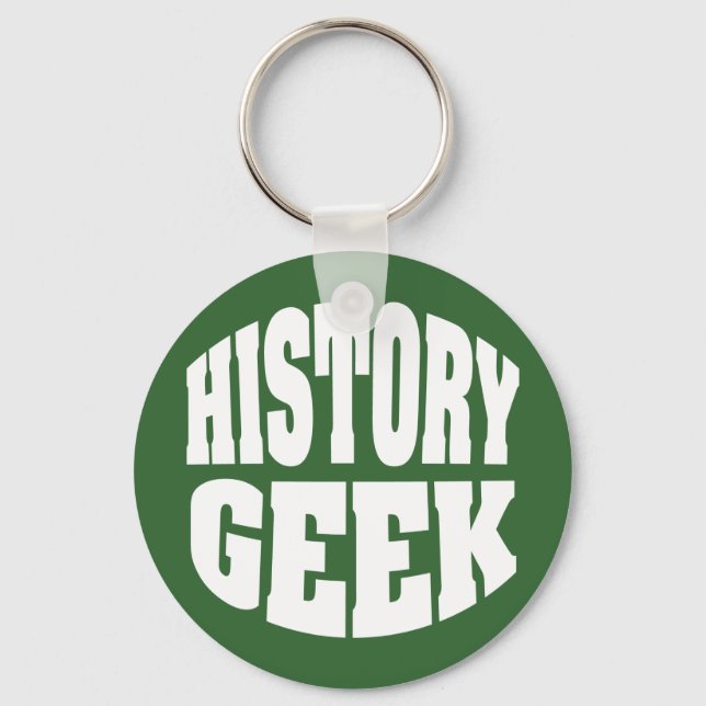 Chaveiro Geek de História Engraçado (Frente)