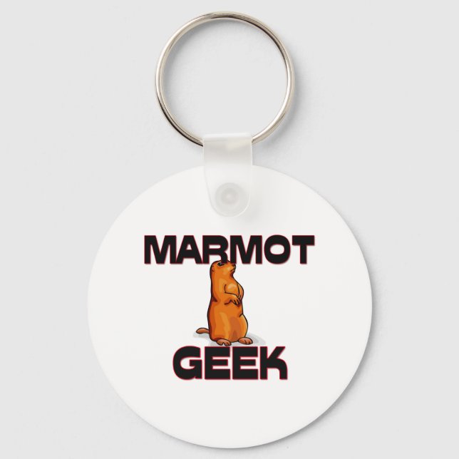 Chaveiro Geek Marmot (Frente)