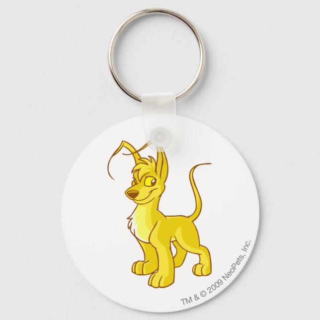 Chaveiro Gelert Dourado (Frente)