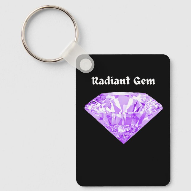 Chaveiro Gem Radiante (Frente)
