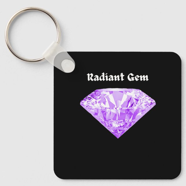 Chaveiro Gem Radiante (Frente)