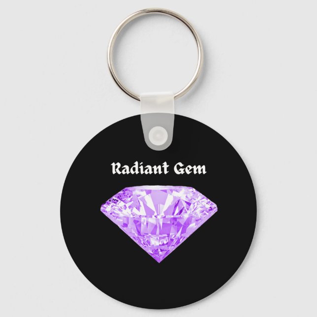 Chaveiro Gem Radiante (Frente)