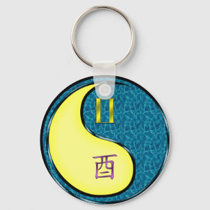 Chaveiro Gemini & Water Rooster